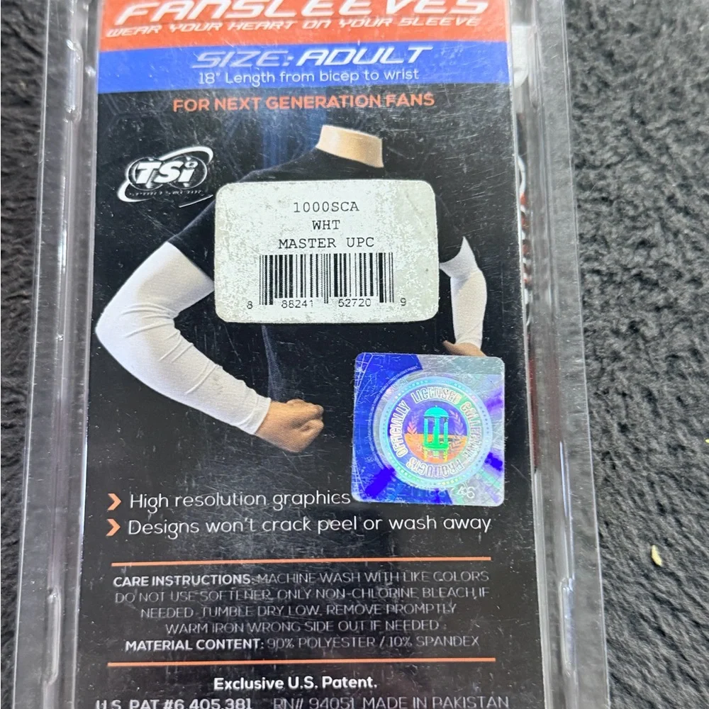 South Carolina Gamecocks Arm Sleeve - White - Picture 2 of 2